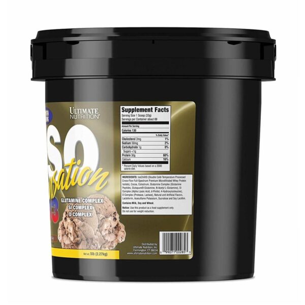 Ultimate Nutrition ISO Sensation 93 Whey Isolate - Image 3